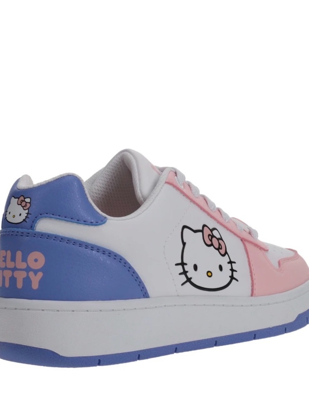Hello Kitty White and Pink Low-Top Sneaker - Picture 5 of 7
